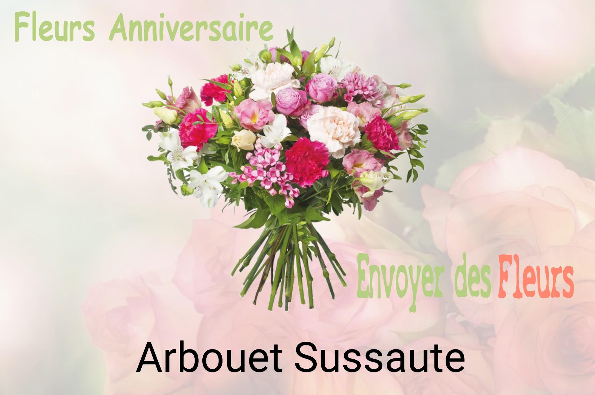 Bouquet de fleurs d’anniversaire livré à Arbouet-Sussaute