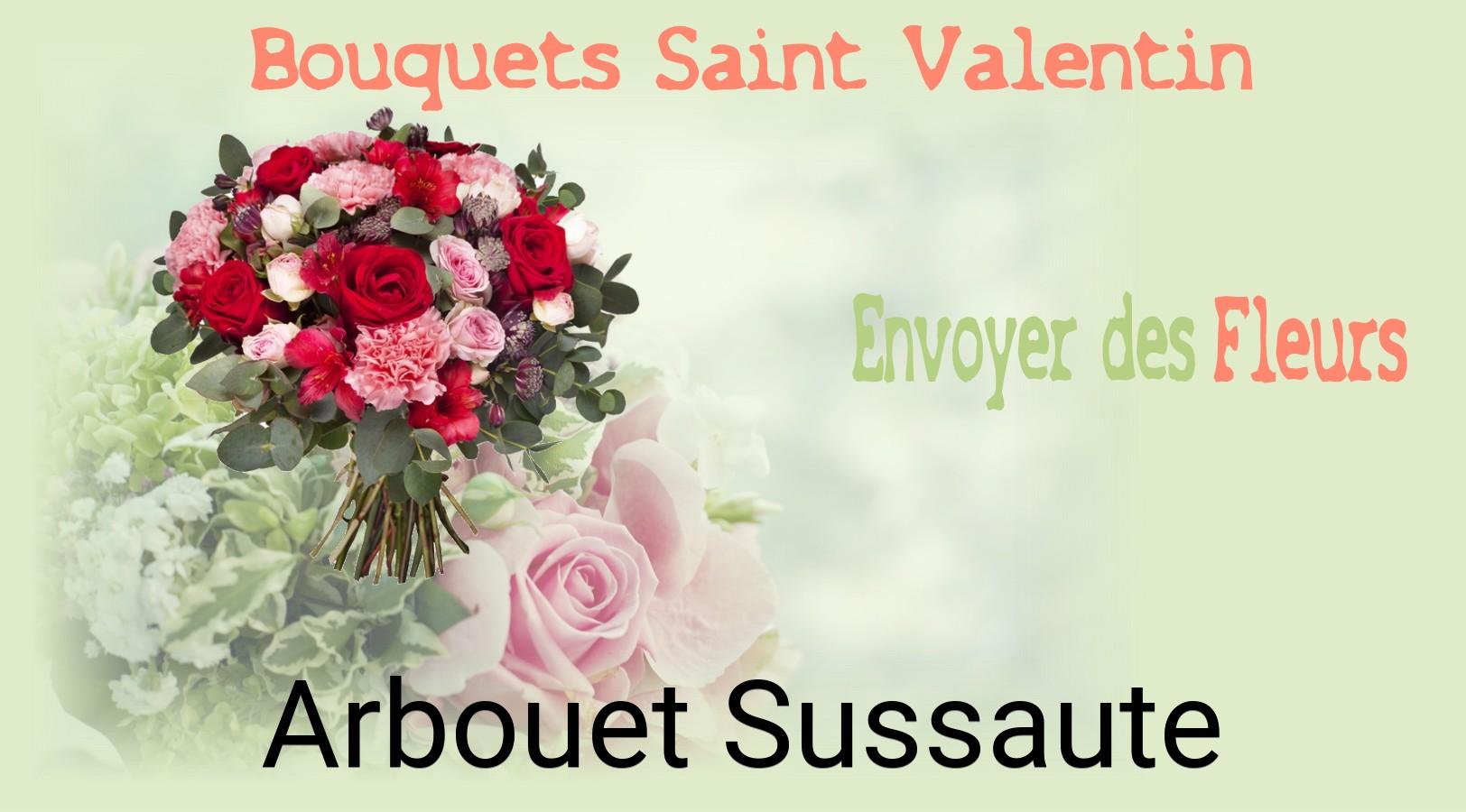 Roses de Saint-Valentin livrées à Arbouet-Sussaute